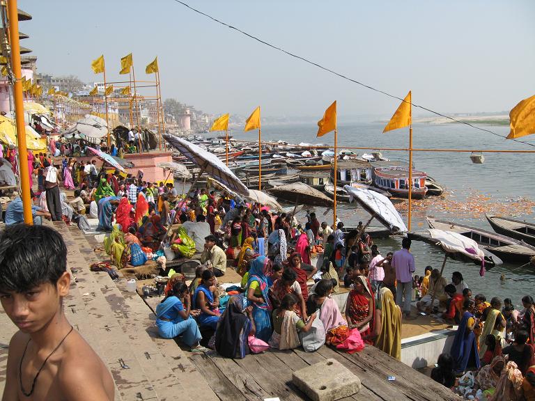 "They say that Varanasi is outside of time"